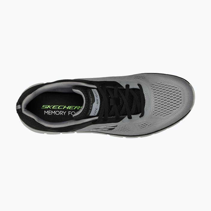 Мъжки обувки за тренировка SKECHERS Track Broader в сиво/черно 11