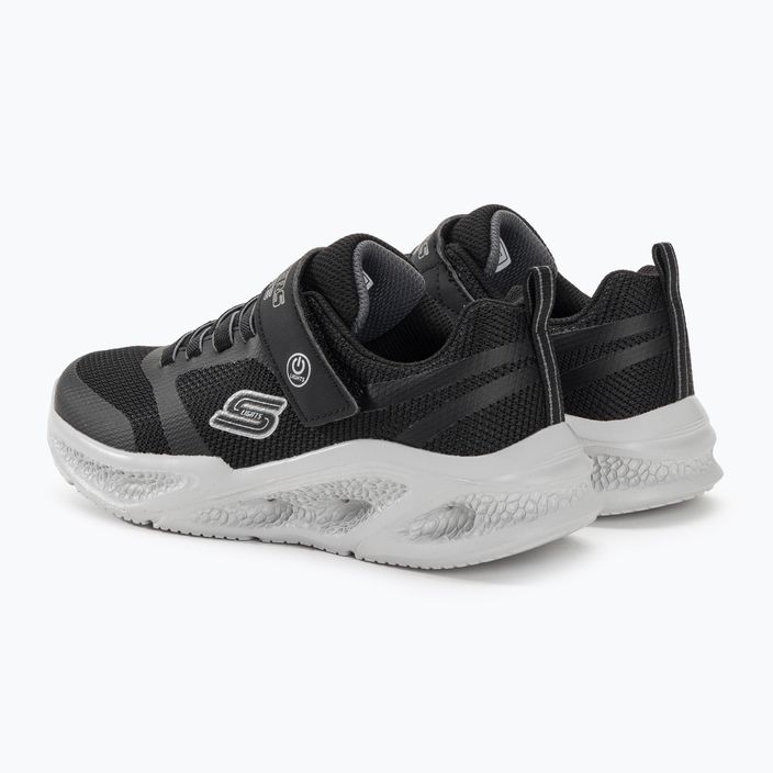 Детски обувки за обучение SKECHERS Skechers Meteor-Lights black/grey 3