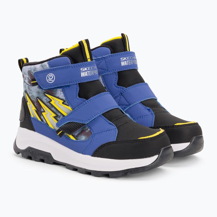 Детски обувки за обучение SKECHERS Storm Blazer Hydro Flash синьо/черно 4