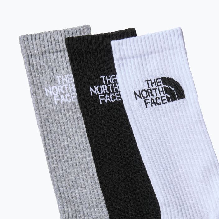 The North Face Multi Sport Cush Crew Sock 3 чифта чорапи за трекинг черни асорти 2