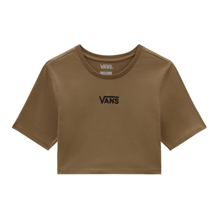 Дамска тениска Vans Flying V Crew Crop Ii видра 2