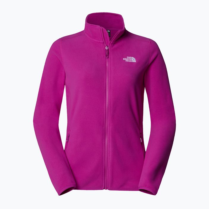 Дамски суитшърт The North Face 100 Glacier FZ deep mulberry