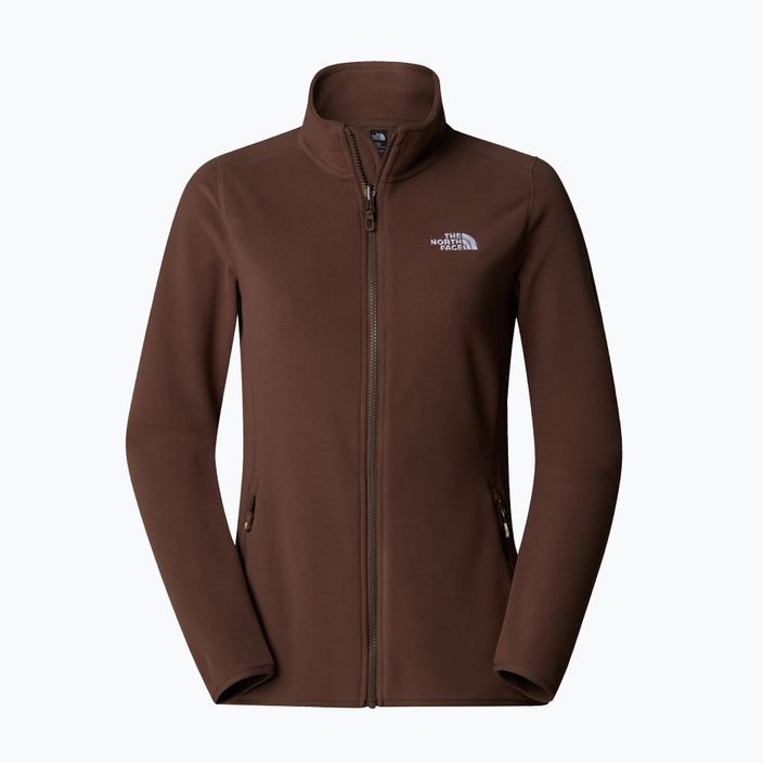 Дамски суитшърт The North Face 100 Glacier FZ smokey brown 5