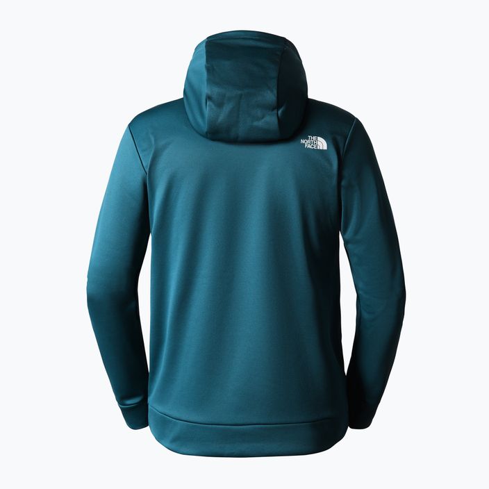 Мъжки суитшърт The North Face Reaxion Fleece P/O midnight petrol dark heather 5