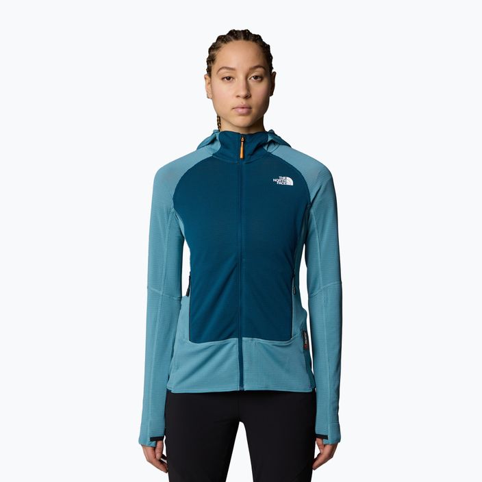 Дамски суитшърт The North Face Bolt Polartec Hoodie algae blue/midnight petrol