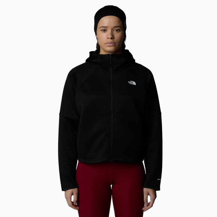 Дамски трекинг суитшърт The North Face Vertical Thermal FZ Hoodie  black