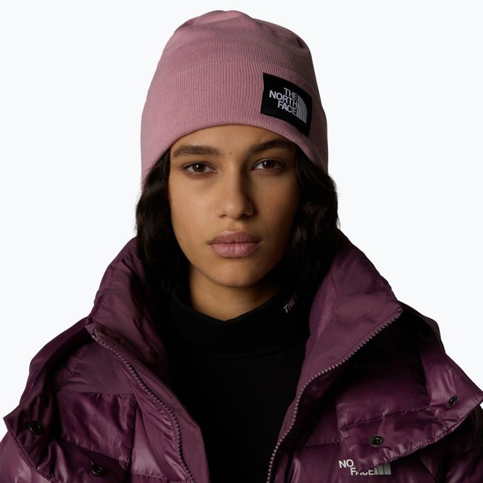 Зимна шапка The North Face Dock Worker Recycled mauve 3