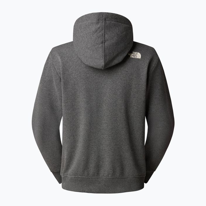 Мъжка тениска The North Face Varsity Graphic medium grey heather 5