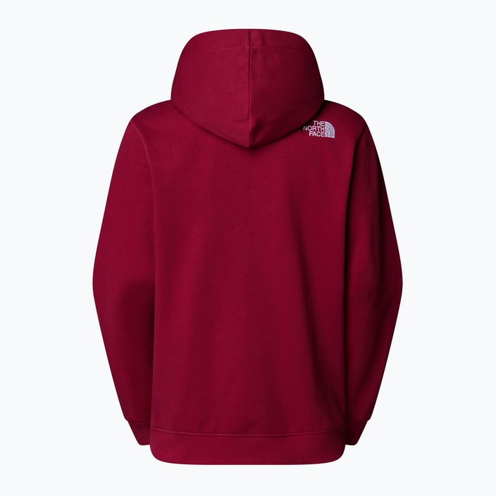 Дамски суитшърт The North Face Drew Peak Pullover Hoodie beetroot 5