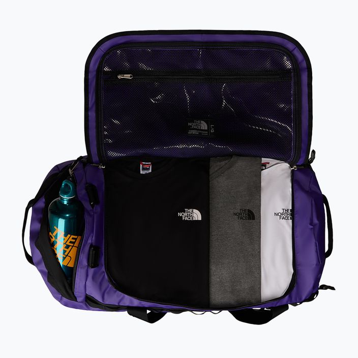 Пътна чанта The North Face Base Camp Duffel L 95 l peak purple/black 4