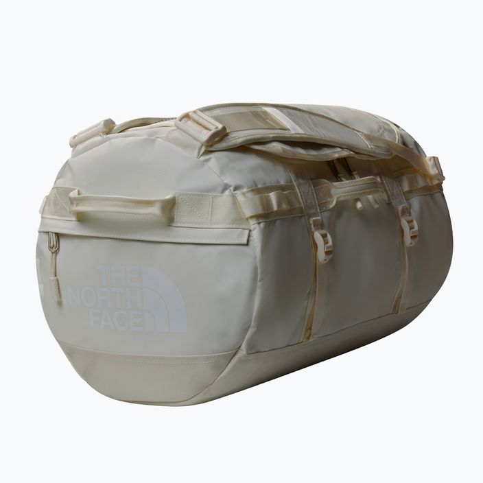 Пътна чанта The North Face Base Camp Duffel S 50 l white dune/white