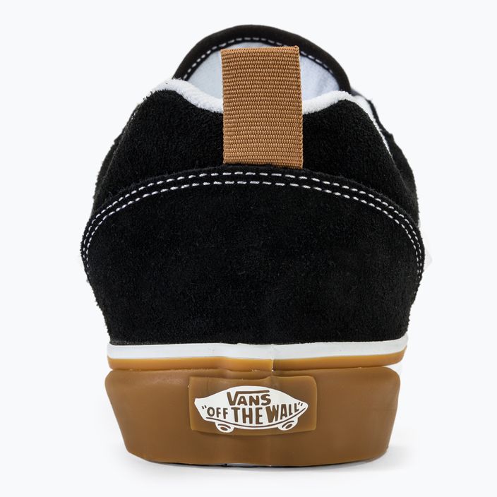 Vans Knu Skool gum bumper черни обувки 6