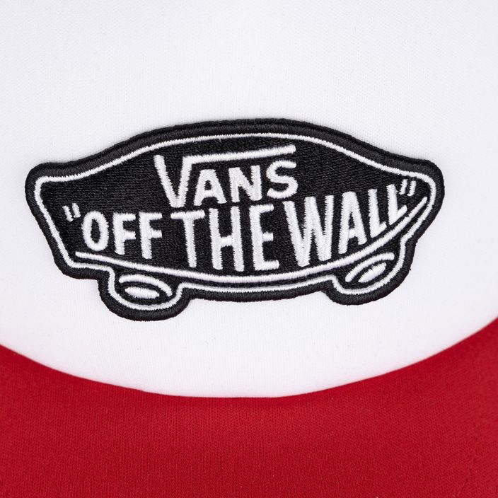 Мъжка шапка Vans Classic Patch Curved Bill Trucker racing red 3