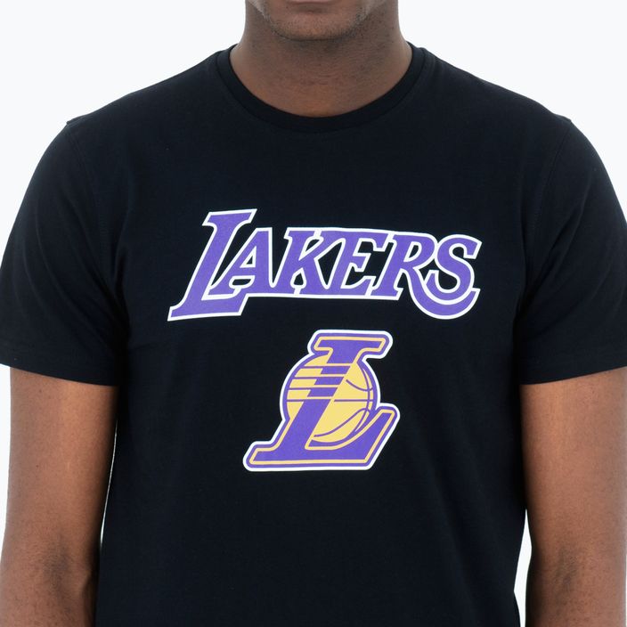 Мъжки New Era NOS NBA Regular Tee Los Angeles Lakers black 4
