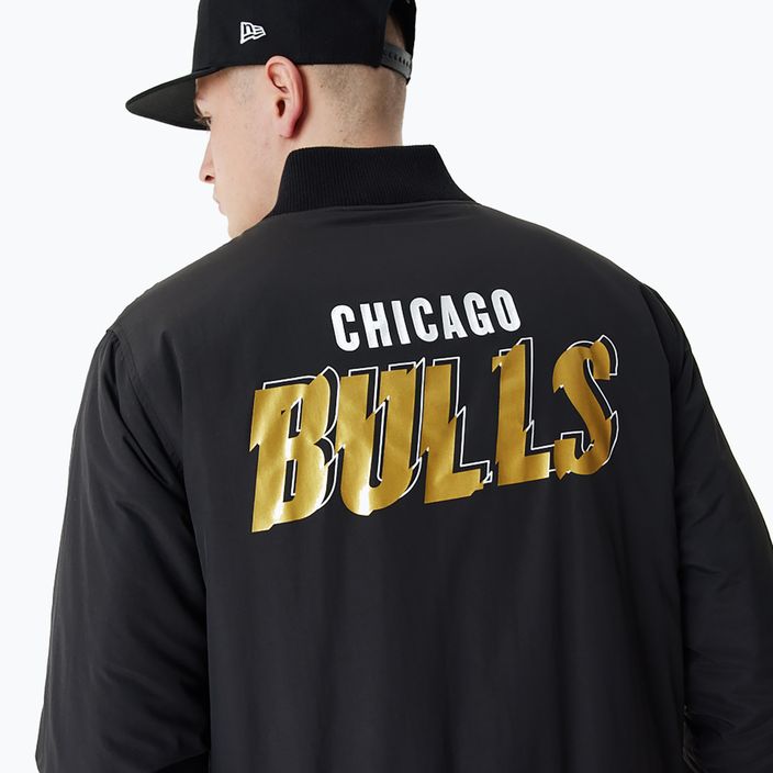 Мъжки якета New Era NBA Script BP Bomber Chicago Bulls black 4