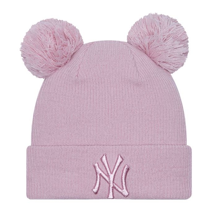 New Era Женска шапка с метално лого New York Yankees пастелно розово 2