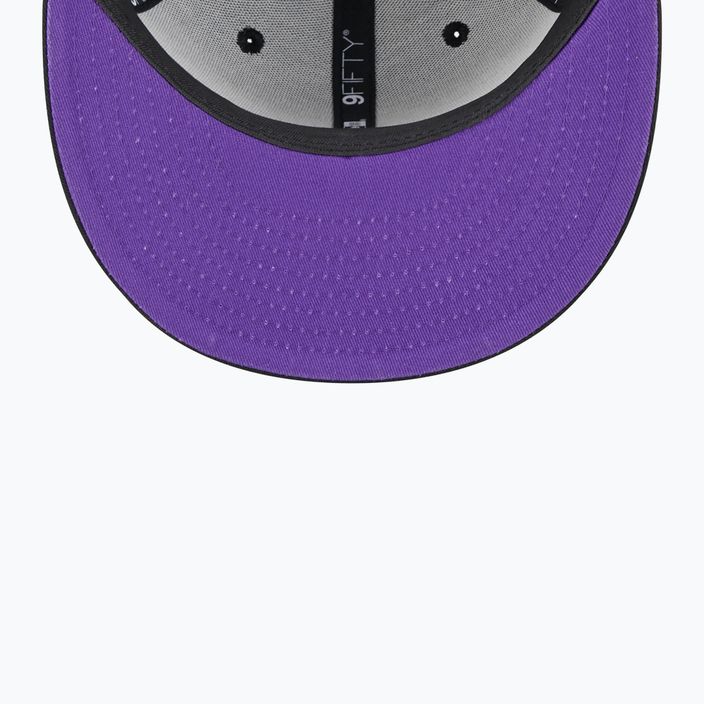 New Era Split Logo 9Fifty Los Angeles Lakers шапка черна 5