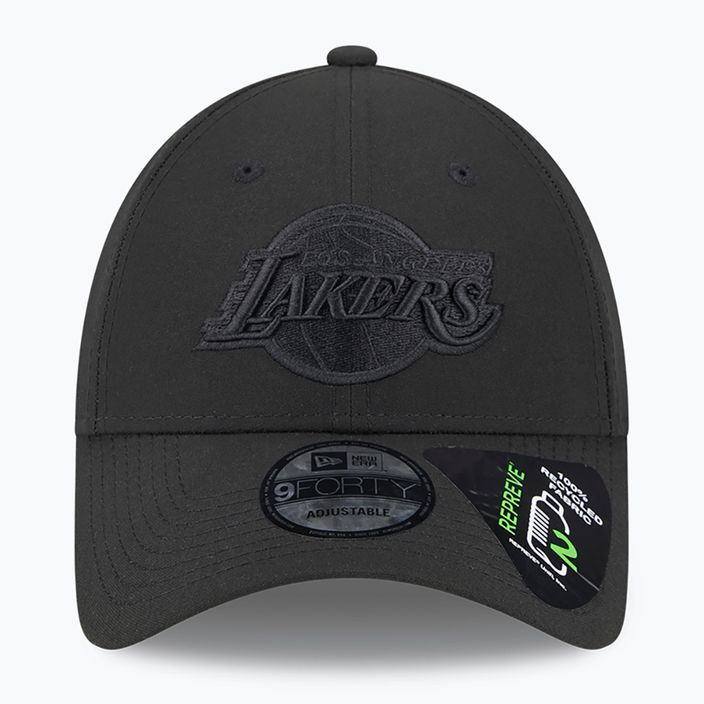 New Era Repreve Outline 9Forty Los Angeles Lakers шапка черна 3