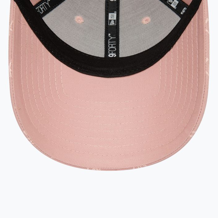 New Era Monogram 9Forty New York Yankees пастелно розова бейзболна шапка за жени 5