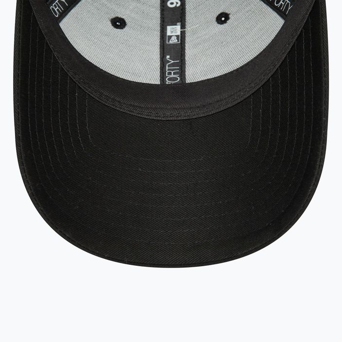 Жените New Era метално лого 9Forty New York Yankees бейзболна шапка черно 5
