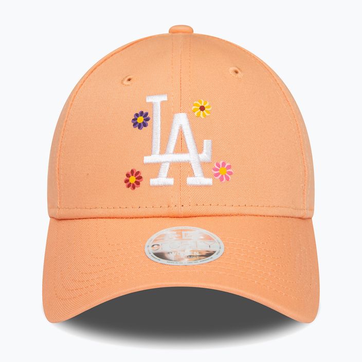 Дамска бейзболна шапка New Era Flower 9Forty Los Angeles Dodgers в пастелно розово 2