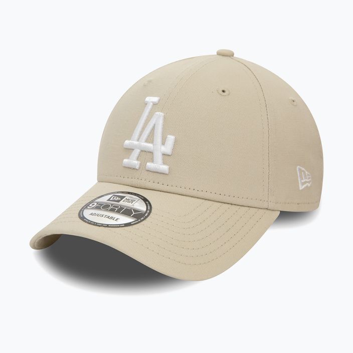 Мъжка бейзболна шапка New Era Side Patch 9Forty Los Angeles Dodgers light beige 3