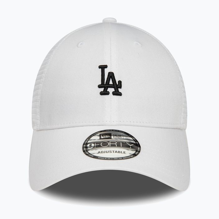 Мъжки New Era Home Field 9Forty Trucker Los Angeles Dodgers бейзболна шапка бяла 2