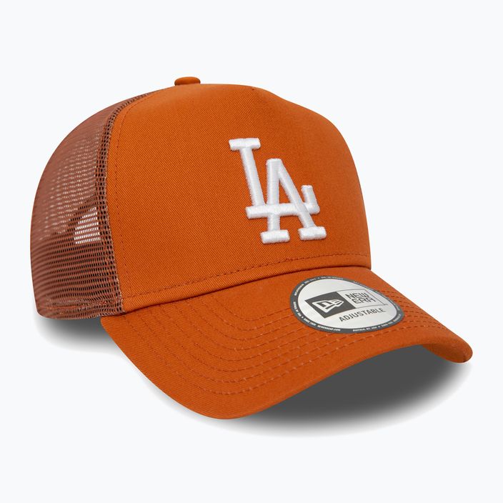 Мъжки New Era League Essential Trucker Los Angeles Dodgers med brown бейзболна шапка 3