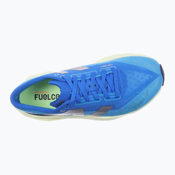 New Balance FuelCell Rebel v4 blue oasis дамски обувки за бягане 10