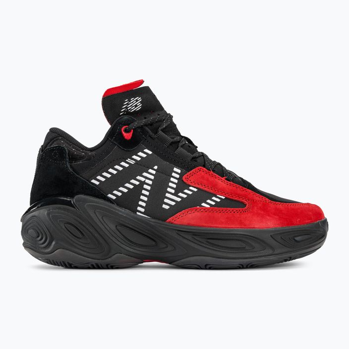 New Balance Fresh Foam BB v2 черни/червени баскетболни обувки 2