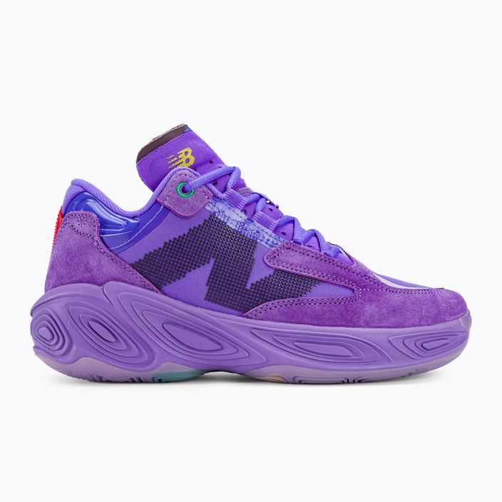 New Balance Fresh Foam BB v2 лилави баскетболни обувки 2