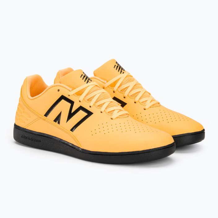 New Balance Audazo Control IN v6 white peach мъжки футболни обувки 4
