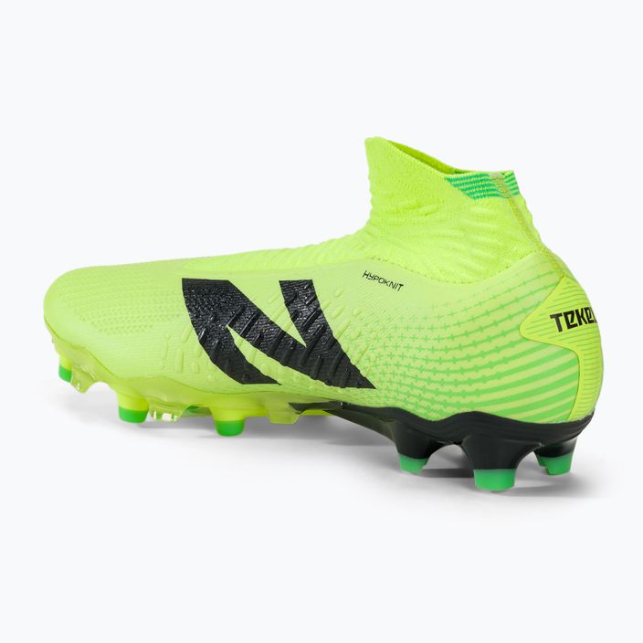 New Balance мъжки футболни обувки Tekela Pro FG V4+ bleached lime glo 3