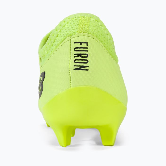 Детски футболни обувки New Balance Furon Dispatch JNR FG V7+ bleached lime glo 6