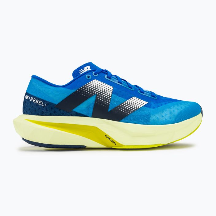 New Balance FuelCell Rebel v4 blue oasis мъжки обувки за бягане 2
