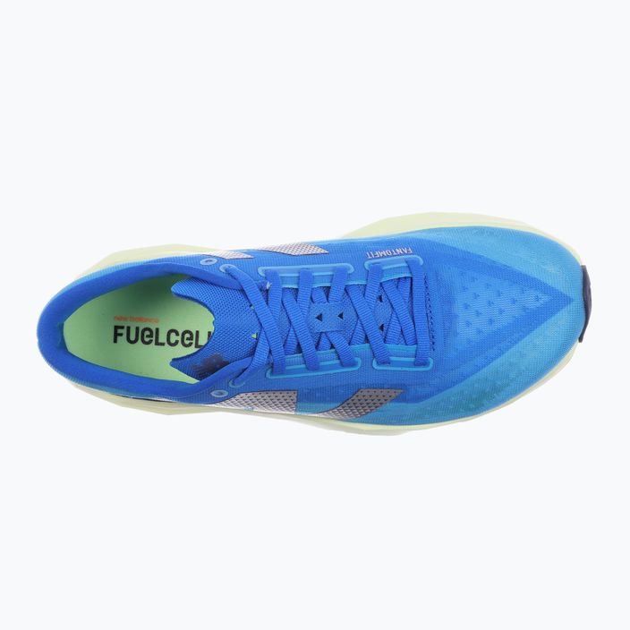 New Balance FuelCell Rebel v4 blue oasis мъжки обувки за бягане 10