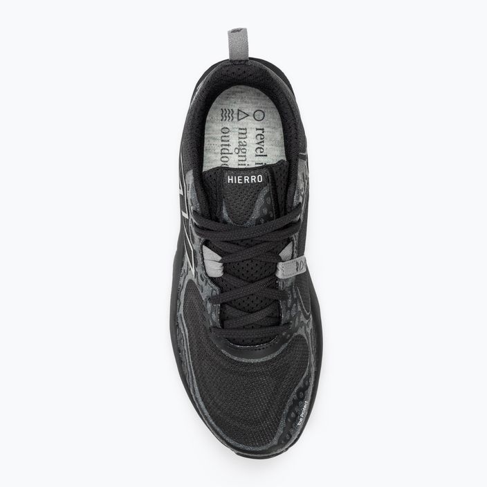 New Balance Fresh Foam X Hierro v8 Wide черни мъжки обувки за бягане 5
