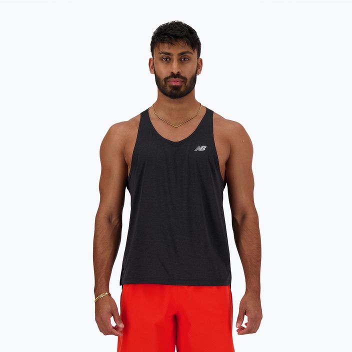 Мъжки потник New Balance Singlet Athletics black