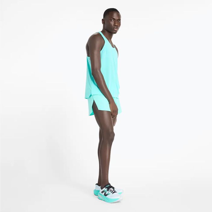 Мъжки потник New Balance Singlet Athletics cyber jade 2