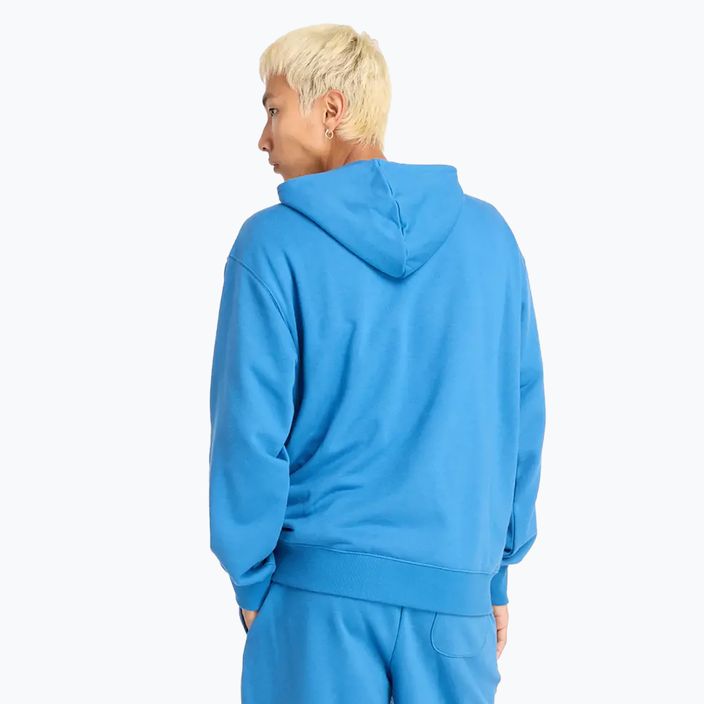 Мъжки суитшърт New Balance Small Logo French Terry Hoodie blue agate 2