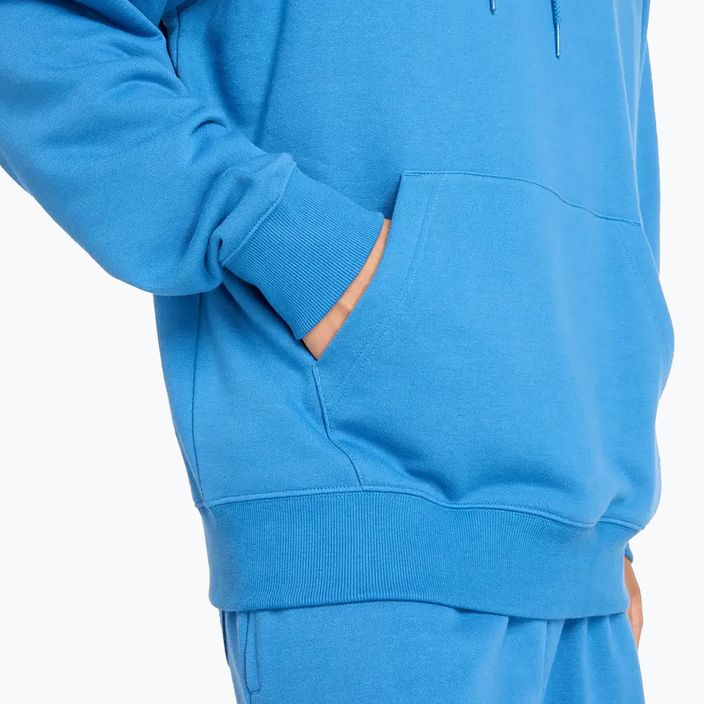 Мъжки суитшърт New Balance Small Logo French Terry Hoodie blue agate 5