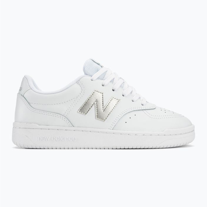 Дамски обувки New Balance BBW80 white/silver 2