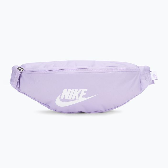 Детска чанта за кръста Nike Heritage 3 l lilac bloom/white