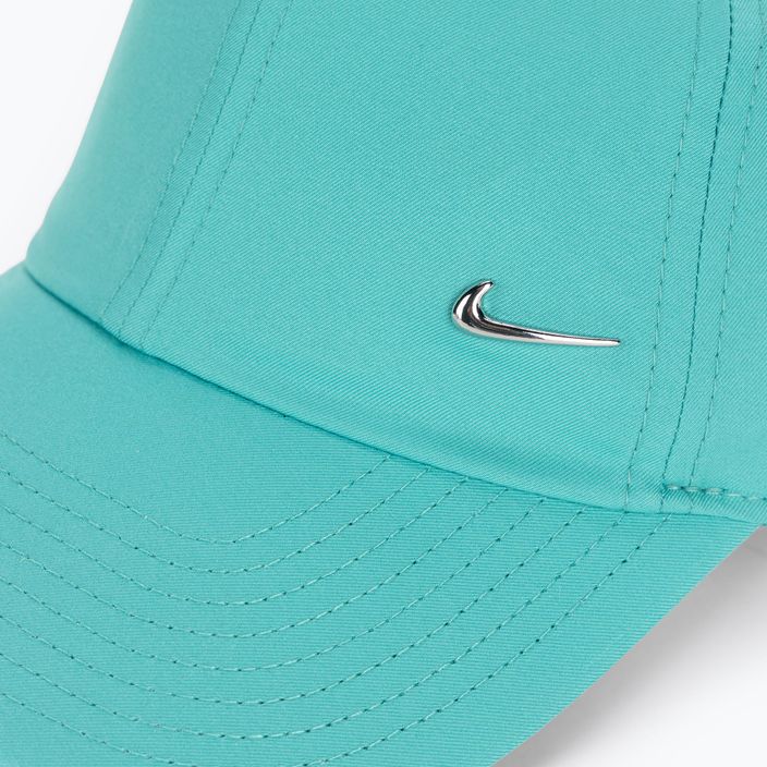 Nike Dri-Fit Club Неструктурирана шапка с метален суич, прашен кактус/металическо сребро 3