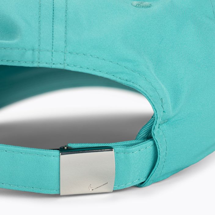 Nike Dri-Fit Club Неструктурирана шапка с метален суич, прашен кактус/металическо сребро 4