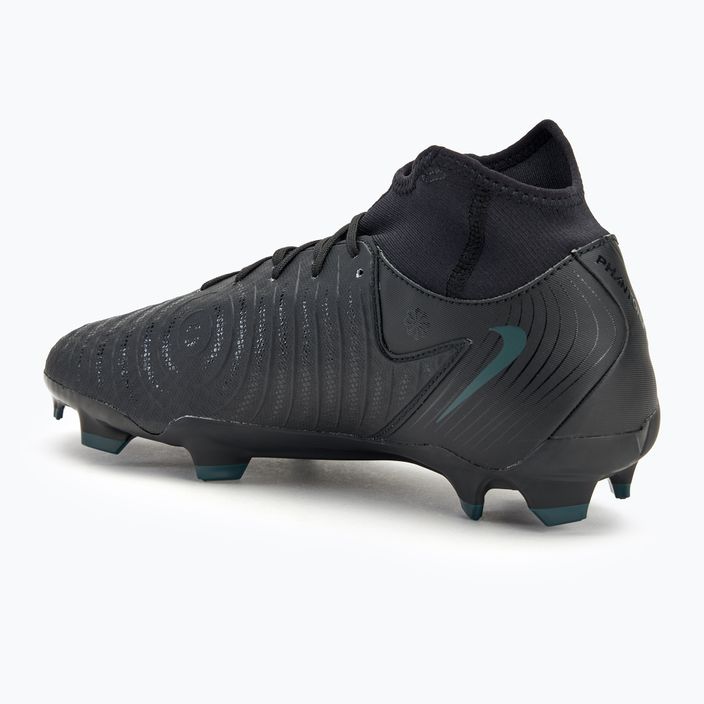 Nike Phantom Luna II Academy FG/MG футболни обувки black/deep jungle/black 3