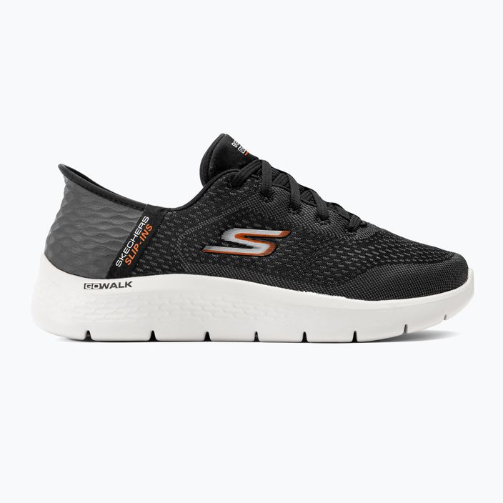 Мъжки обувки SKECHERS Slip-ins Go Walk Flex New World black/white/orange 2