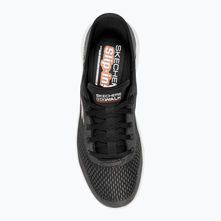 Мъжки обувки SKECHERS Slip-ins Go Walk Flex New World black/white/orange 6