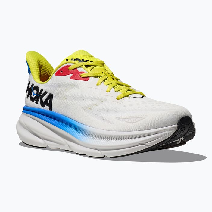 Мъжки обувки за бягане HOKA Clifton 9 blanc de blanc/virtual blue