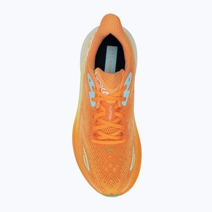 Мъжки обувки за бягане HOKA Clifton 9 solar flare/sherbet 5